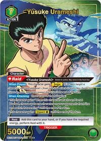 Yusuke Urameshi (038) (SR*) - UE13BT: Yu Yu Hakusho: Ghost Files - Union Arena card