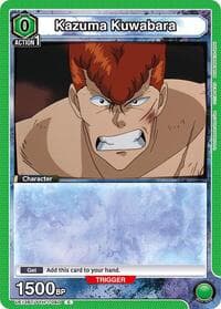 Kazuma Kuwabara (040) - UE13BT: Yu Yu Hakusho: Ghost Files - Union Arena card