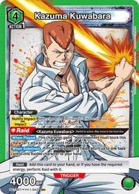 Kazuma Kuwabara (043) - UE13BT: Yu Yu Hakusho: Ghost Files - Union Arena card