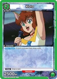 Koto - UE13BT: Yu Yu Hakusho: Ghost Files - Union Arena card