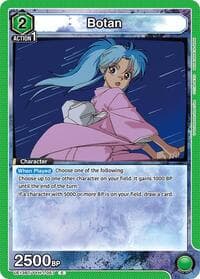 Botan (057) - UE13BT: Yu Yu Hakusho: Ghost Files - Union Arena card
