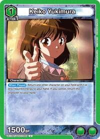 Keiko Yukimura - UE13BT: Yu Yu Hakusho: Ghost Files - Union Arena card
