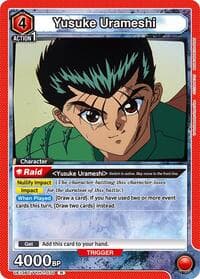 Yusuke Urameshi (070) - UE13BT: Yu Yu Hakusho: Ghost Files - Union Arena card