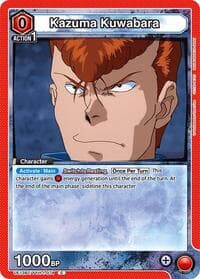 Kazuma Kuwabara (074) - UE13BT: Yu Yu Hakusho: Ghost Files - Union Arena card