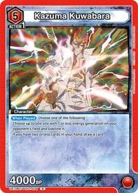 Kazuma Kuwabara (076) - UE13BT: Yu Yu Hakusho: Ghost Files - Union Arena card