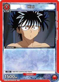 Hiei (080) - UE13BT: Yu Yu Hakusho: Ghost Files - Union Arena card