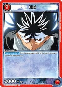 Hiei (081) - UE13BT: Yu Yu Hakusho: Ghost Files - Union Arena card