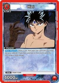 Hiei (082) - UE13BT: Yu Yu Hakusho: Ghost Files - Union Arena card