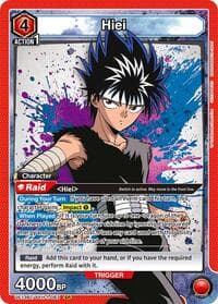 Hiei (083) - UE13BT: Yu Yu Hakusho: Ghost Files - Union Arena card