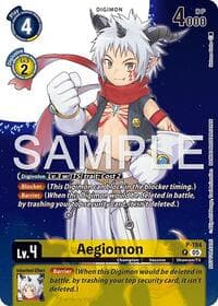 Aegiomon (Digimon Story: Time Stranger Promo Pack) - Digimon Promotion Cards - Digimon Card Game card
