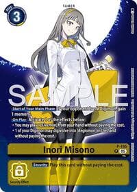 Inori Misono (Digimon Story: Time Stranger Promo Pack) - Digimon Promotion Cards - Digimon Card Game card