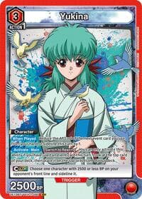 Yukina (090) - UE13BT: Yu Yu Hakusho: Ghost Files - Union Arena card