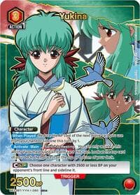 Yukina (090) (SR*) - UE13BT: Yu Yu Hakusho: Ghost Files - Union Arena card