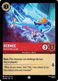 Hermes - Harried Messenger - Whispers in the Well - Disney Lorcana card