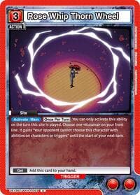 Rose Whip Thorn Wheel - UE13BT: Yu Yu Hakusho: Ghost Files - Union Arena card