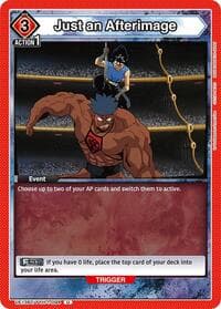 Just an Afterimage - UE13BT: Yu Yu Hakusho: Ghost Files - Union Arena card