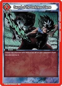 Sword of the Darkness Flame - UE13BT: Yu Yu Hakusho: Ghost Files - Union Arena card