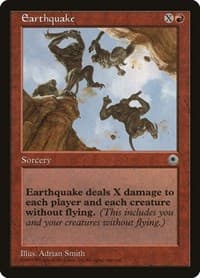Earthquake - Portal - Magic: The Gathering card
