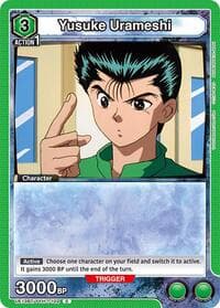 Yusuke Urameshi (102) - UE13BT: Yu Yu Hakusho: Ghost Files - Union Arena card
