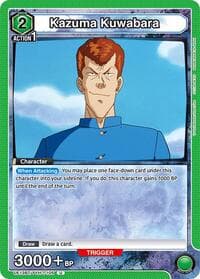 Kazuma Kuwabara (105) - UE13BT: Yu Yu Hakusho: Ghost Files - Union Arena card