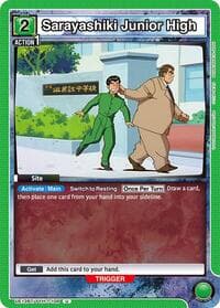 Sarayashiki Junior High - UE13BT: Yu Yu Hakusho: Ghost Files - Union Arena card