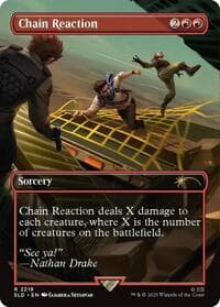Chain Reaction - Secret Lair Drop Series - Magic: The Gathering card