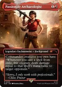Passionate Archaeologist - Secret Lair Drop Series - Magic: The Gathering card