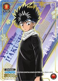 Hiei (112) (R*) - UE13BT: Yu Yu Hakusho: Ghost Files - Union Arena card