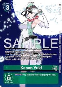 Kanan Yuki (Digimon Story: Time Stranger Promo Pack) - Digimon Promotion Cards - Digimon Card Game card