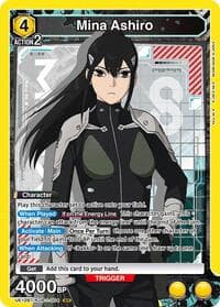 Mina Ashiro (004) - UE12BT: Kaiju No. 8 - Union Arena card
