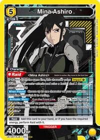 Mina Ashiro (005) - UE12BT: Kaiju No. 8 - Union Arena card