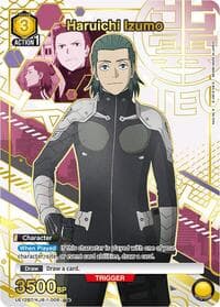 Haruichi Izumo (008) (U*) - UE12BT: Kaiju No. 8 - Union Arena card