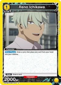 Reno Ichikawa (010) - UE12BT: Kaiju No. 8 - Union Arena card
