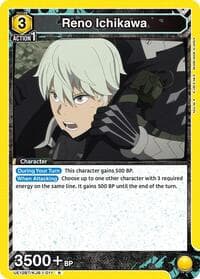Reno Ichikawa (011) - UE12BT: Kaiju No. 8 - Union Arena card