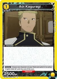 Aoi Kaguragi (014) - UE12BT: Kaiju No. 8 - Union Arena card