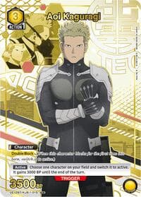 Aoi Kaguragi (015) (U*) - UE12BT: Kaiju No. 8 - Union Arena card