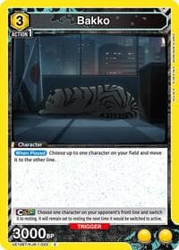 Bakko (022) - UE12BT: Kaiju No. 8 - Union Arena card