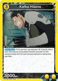 Kafka Hibino (024) - UE12BT: Kaiju No. 8 - Union Arena card