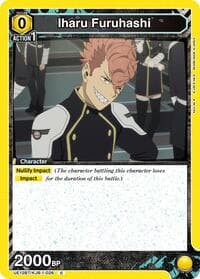 Iharu Furuhashi (026) - UE12BT: Kaiju No. 8 - Union Arena card