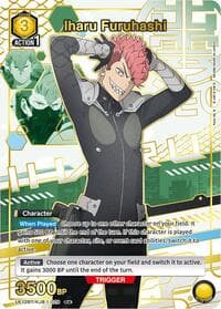 Iharu Furuhashi (028) (R*) - UE12BT: Kaiju No. 8 - Union Arena card