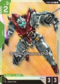 Sugai's Gelgoog (GQ) (C+) - Starter Deck 06: Clan Unity - Gundam Card Game card