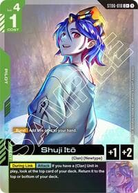Shuji Ito (C+) - Starter Deck 06: Clan Unity - Gundam Card Game card