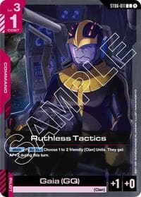 Ruthless Tactics - Starter Deck 06: Clan Unity - Gundam Card Game card