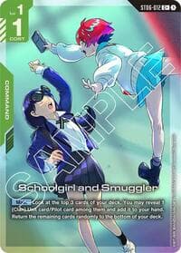 Schoolgirl and Smuggler (C+) - Starter Deck 06: Clan Unity - Gundam Card Game card