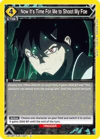 Now It's Time For Me to Shoot My Foe - UE12BT: Kaiju No. 8 - Union Arena card