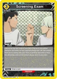 Screening Exam - UE12BT: Kaiju No. 8 - Union Arena card