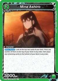 Mina Ashiro (043) - UE12BT: Kaiju No. 8 - Union Arena card