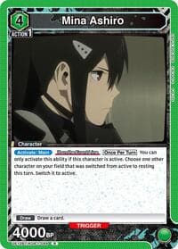Mina Ashiro (044) - UE12BT: Kaiju No. 8 - Union Arena card