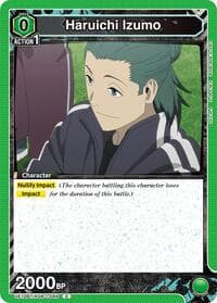 Haruichi Izumo (046) - UE12BT: Kaiju No. 8 - Union Arena card