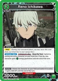 Reno Ichikawa (050) - UE12BT: Kaiju No. 8 - Union Arena card
